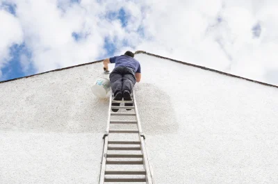 Peinture extérieure à Lannéanou — façades et ravalement